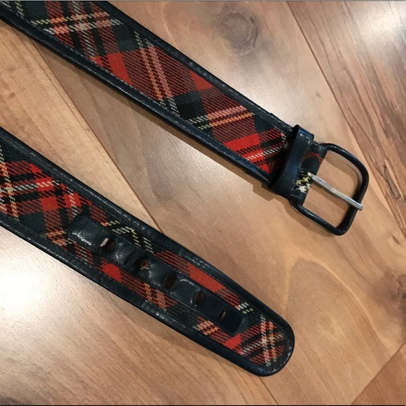 Vintage L’ aiglon leather belt - Picture 1 of 7